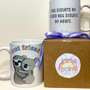 Personalized best friends mugs